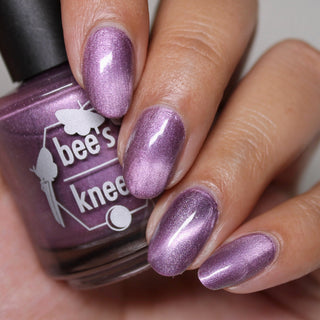 Image provided for Bee's Knees by a paid swatcher featuring the nail polish " Permit Me "