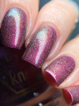 Image provided for Bee's Knees by a paid swatcher featuring the nail polish " Intention "