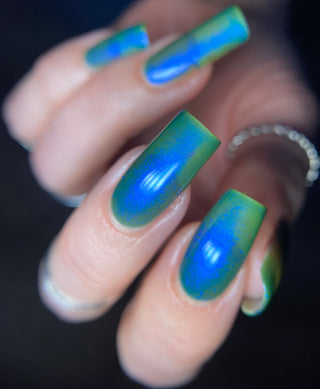 Image provided for Bee's Knees by a paid swatcher featuring the nail polish " I Have Been Crying Out to You From the Start "