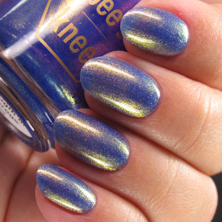 Image provided for Bee's Knees by a paid swatcher featuring the nail polish " Strength of Courage "