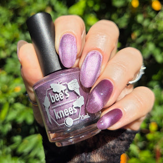 Image provided for Bee's Knees by a paid swatcher featuring the nail polish " Permit Me "