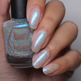 Image provided for Bee's Knees by a paid swatcher featuring the nail polish " Poisoned Fairy Fruit "