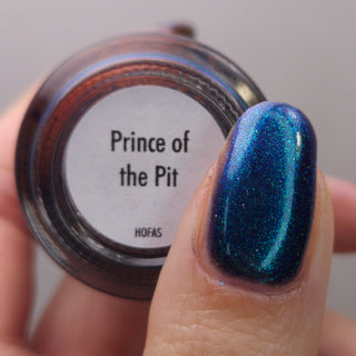 Image provided for Bee's Knees by a paid swatcher featuring the nail polish " Prince of the Pit "