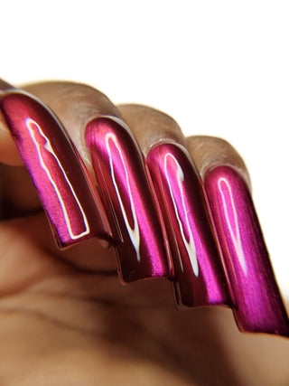 Image provided for Bee's Knees by a paid swatcher featuring the nail polish " What is Devotion Without Love? "