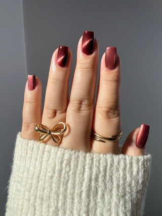 Image provided for Bee's Knees by a paid swatcher featuring the nail polish " Mother was Mine "