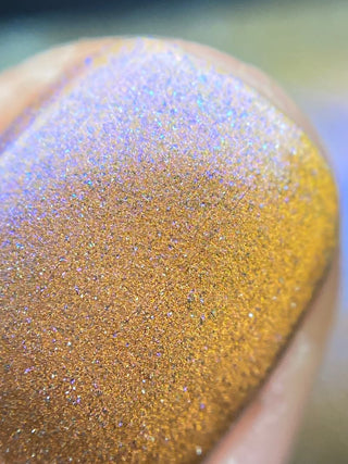 Image provided for Bee's Knees by a paid swatcher featuring the nail polish " Tether "