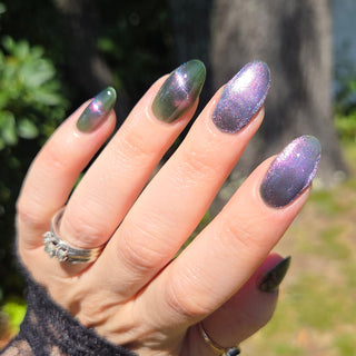 Image provided for Bee's Knees by a paid swatcher featuring the nail polish " Sprites "