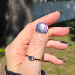 Image provided for Bee's Knees by a paid swatcher featuring the nail polish " Sprites "