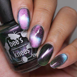 Image provided for Bee's Knees by a paid swatcher featuring the nail polish " Sprites "