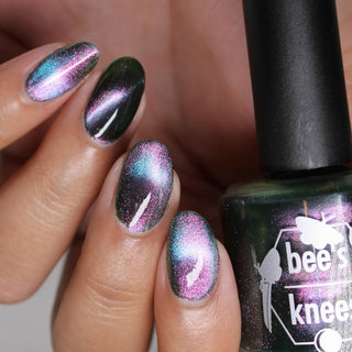 Image provided for Bee's Knees by a paid swatcher featuring the nail polish " Sprites "