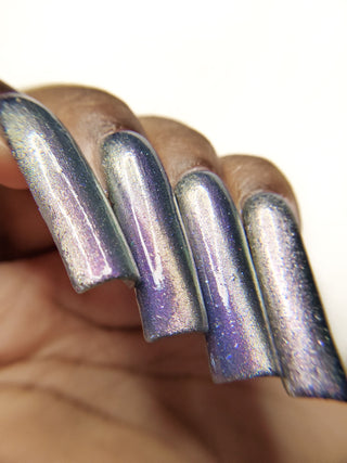 Image provided for Bee's Knees by a paid swatcher featuring the nail polish " True Power Lies in the Shadows "