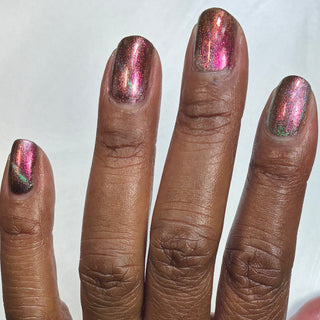 Image provided for Bee's Knees by a paid swatcher featuring the nail polish " That Goes Without Saying "
