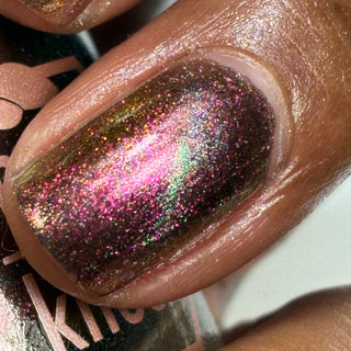 Image provided for Bee's Knees by a paid swatcher featuring the nail polish " That Goes Without Saying "