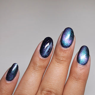 Image provided for Bee's Knees by a paid swatcher featuring the nail polish " The Body Remembers "