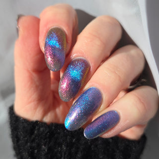 Image provided for Bee's Knees by a paid swatcher featuring the nail polish " Take Me with You "