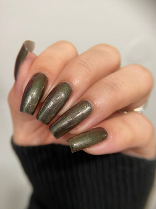 Image provided for Bee's Knees by a paid swatcher featuring the nail polish " Thank You for Choosing Me "