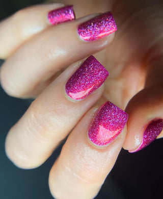 Image provided for Bee's Knees by a paid swatcher featuring the nail polish " Ma Fille "