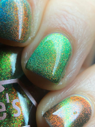 Image provided for Bee's Knees by a paid swatcher featuring the nail polish " Please Always Helps "