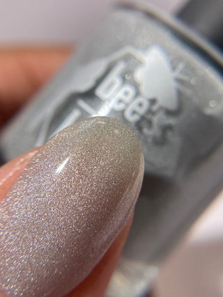 Image provided for Bee's Knees by a paid swatcher featuring the nail polish " And Yet "