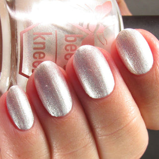 Image provided for Bee's Knees by a paid swatcher featuring the nail polish " Maman "