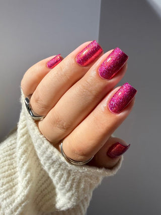 Image provided for Bee's Knees by a paid swatcher featuring the nail polish " Ma Fille "