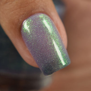 Image provided for Bee's Knees by a paid swatcher featuring the nail polish " Ascension "