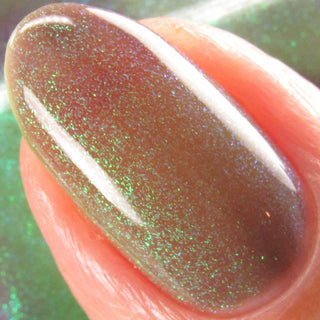 Image provided for Bee's Knees by a paid swatcher featuring the nail polish " I Really Liked Pudding "