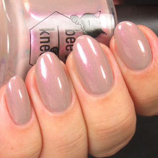 Image provided for Bee's Knees by a paid swatcher featuring the nail polish " Loving Someone is Not a Trap "