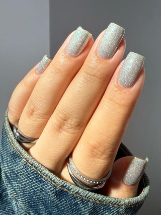 Image provided for Bee's Knees by a paid swatcher featuring the nail polish " The Source "