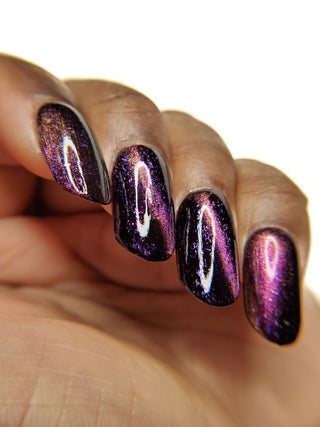 Image provided for Bee's Knees by a paid swatcher featuring the nail polish " Have Care for My Virtue "