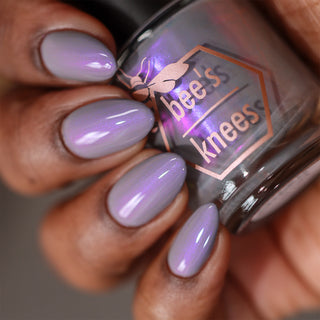 Image provided for Bee's Knees by a paid swatcher featuring the nail polish " But I Felt Cold, so Cold "