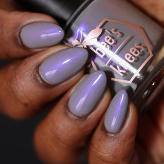 Image provided for Bee's Knees by a paid swatcher featuring the nail polish " But I Felt Cold, so Cold "