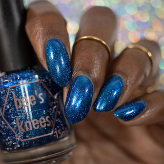 Image provided for Bee's Knees by a paid swatcher featuring the nail polish " Irithys "