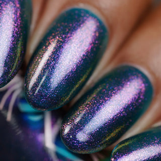 Image provided for Bee's Knees by a paid swatcher featuring the nail polish " Siren Song "