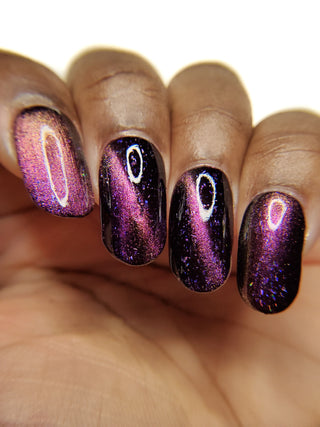 Image provided for Bee's Knees by a paid swatcher featuring the nail polish " Have Care for My Virtue "