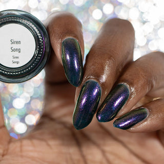 Image provided for Bee's Knees by a paid swatcher featuring the nail polish " Siren Song "