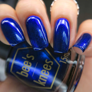 Image provided for Bee's Knees by a paid swatcher featuring the nail polish " Immortality "