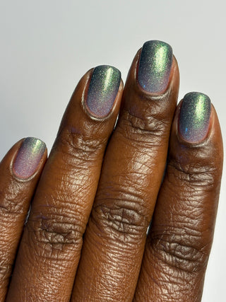 Image provided for Bee's Knees by a paid swatcher featuring the nail polish " Ascension "