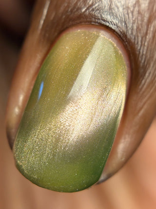 Image provided for Bee's Knees by a paid swatcher featuring the nail polish " Happy Tuesday "