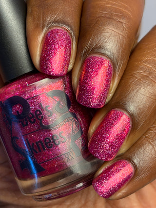 Image provided for Bee's Knees by a paid swatcher featuring the nail polish " Ma Fille "
