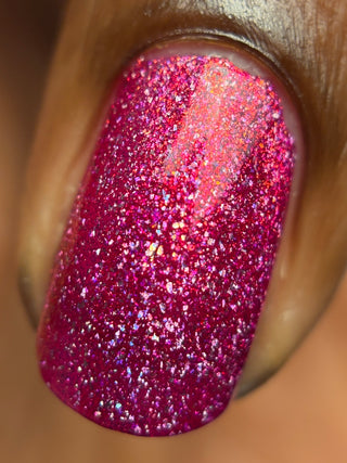 Image provided for Bee's Knees by a paid swatcher featuring the nail polish " Ma Fille "