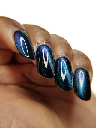 Image provided for Bee's Knees by a paid swatcher featuring the nail polish " Even Death Bears its Flowers "