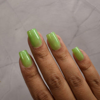 Image provided for Bee's Knees by a paid swatcher featuring the nail polish " I Really Liked Pudding "