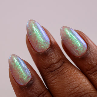 Image provided for Bee's Knees by a paid swatcher featuring the nail polish " Get Lobstered "