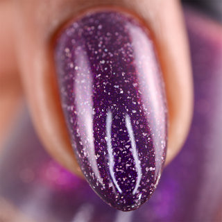 Image provided for Bee's Knees by a paid swatcher featuring the nail polish " Grateful "