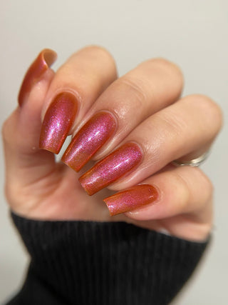 Image provided for Bee's Knees by a paid swatcher featuring the nail polish " It Would Always be Enough "