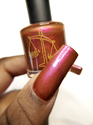 Image provided for Bee's Knees by a paid swatcher featuring the nail polish " It Would Always be Enough "