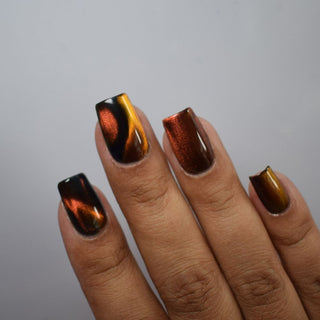 Image provided for Bee's Knees by a paid swatcher featuring the nail polish " Lease is Up "