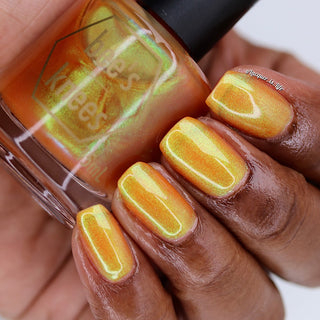 Image provided for Bee's Knees by a paid swatcher featuring the nail polish " Pest Control "