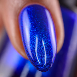 Image provided for Bee's Knees by a paid swatcher featuring the nail polish " Immortality "